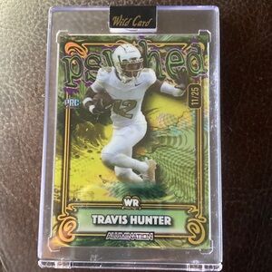 Aluminations Trading Card - Travis Hunter - Green and Gold 11 of 25 numbered